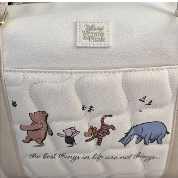 Bundle Of 3 Winnie the Pooh X Primark  Weekender Bag, Crossbody, And Coin Purse - Picture 3 of 7